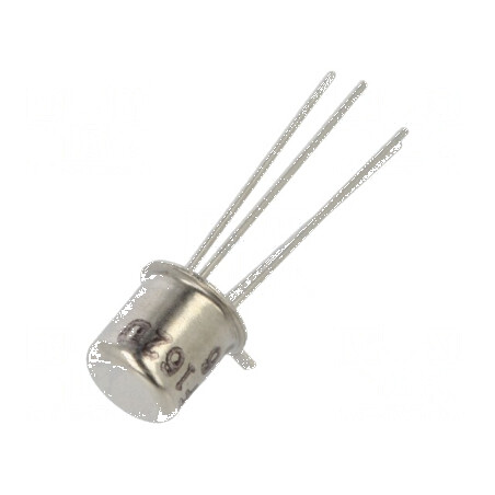 Tranzistor NPN bipolar 15V 50mA 0,2W TO72 | Electronic-mag.ro | Componente Electronice