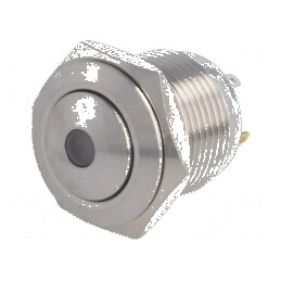 Comutator anti-vandalism Poz 2 SPST-NO 2A/36VDC IP65 roșu | Electronic-mag.ro | Componente Electronice