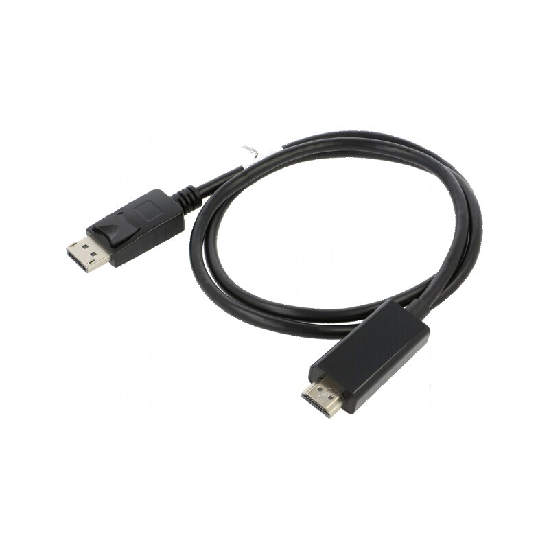 Cablu adaptor DisplayPort 1.1 la HDMI 1m | Electronic-mag.ro | Componente Electronice Cablu adaptor DisplayPort 1.1 la HDMI 1m | Electronic-mag.ro | Componente Electronice