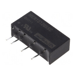 Convertor DC/DC 1W 10,8-13,2V la 5V 200mA SIP | Electronic-mag.ro | Componente Electronice