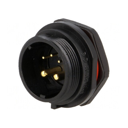 Soclu SP21 tată PIN 5A 30A IP68 500V 0,75mm² | Electronic-mag.ro | Componente Electronice