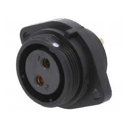 Soclu SP21 mamă PIN 2 IP68 30A 500V 4mm2 -25÷85°C | Electronic-mag.ro | Componente Electronice