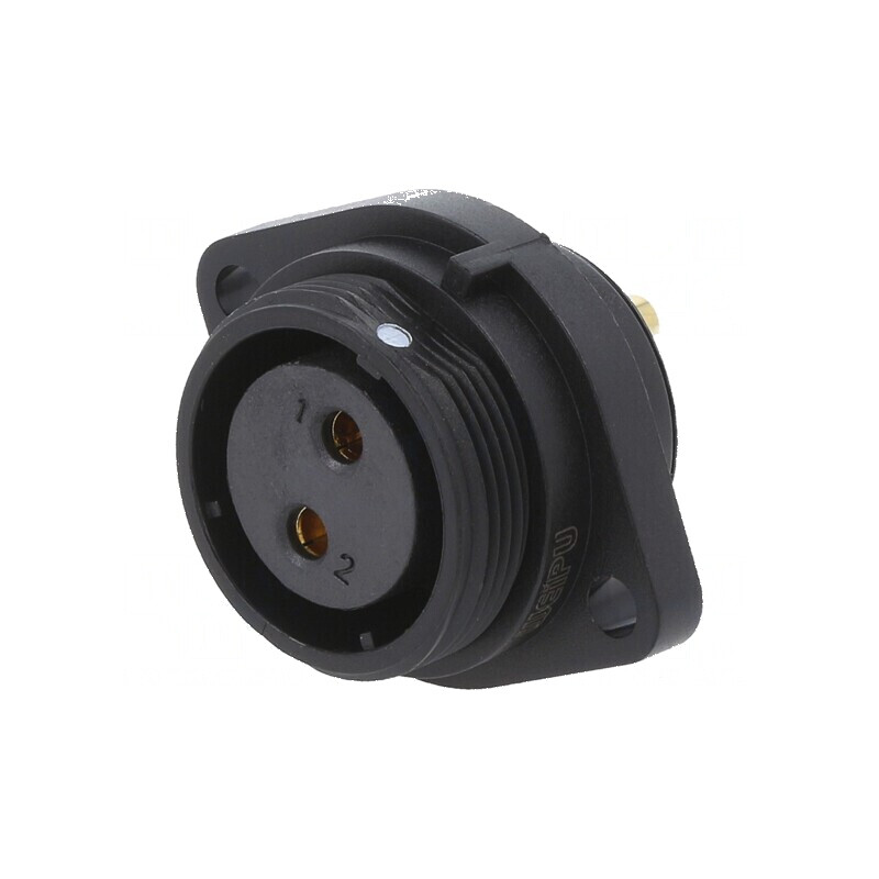 Soclu SP21 mamă PIN 2 IP68 30A 500V 4mm2 -25÷85°C | Electronic-mag.ro | Componente Electronice