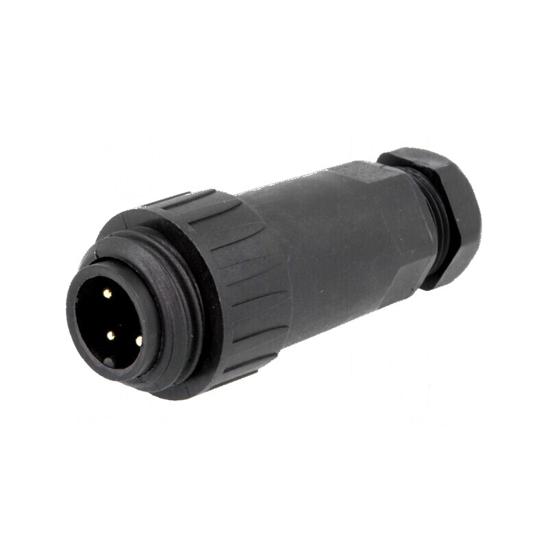 Mufă WA22 tată PIN 4 3 PE IP67 16A cu terminal cu șurub 7-8.5mm | Electronic-mag.ro | Componente Electronice Mufă WA22 tată PIN 4 3 PE IP67 16A cu terminal cu șurub 7-8.5mm | Electronic-mag.ro | Componente Electronice