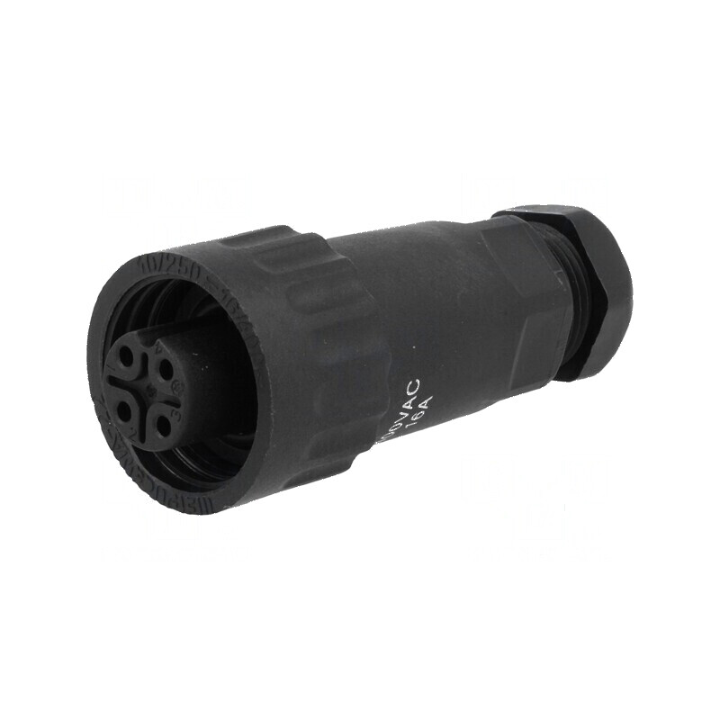 Mufă WA22 mamă PIN 4 3 PE IP67 16A terminal cu şurub 5-6,5mm | Electronic-mag.ro | Componente Electronice Mufă WA22 mamă PIN 4 3 PE IP67 16A terminal cu şurub 5-6,5mm | Electronic-mag.ro | Componente Electronice