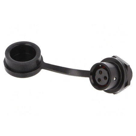 Soclu SA12 mamă PIN 3 IP67 13A 250V 2mm2 -40÷85°C | Electronic-mag.ro | Componente Electronice