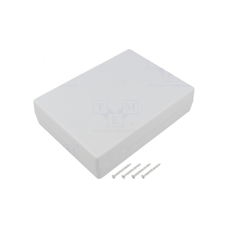 Carcasă universală ABS gri deschis 139,5mm x 190mm x 47mm | Electronic-mag.ro | Componente Electronice Carcasă universală ABS gri deschis 139,5mm x 190mm x 47mm | Electronic-mag.ro | Componente Electronice