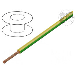 Cablu FlexiStrom 6mm2 PVC verde-galben 1,5kV 100m | Electronic-mag.ro | Componente Electronice
