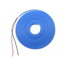 Bandă LED NEON Albastru 2835, 6mm, IP65, 8W/m, 24VDC | Electronic-mag.ro | Componente Electronice