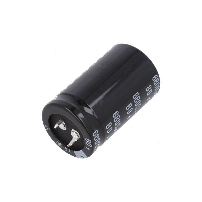 Condensator electrolitic SNAP-IN 6800uF 80VDC Ø30x50mm ±20% | Electronic-mag.ro | Componente Electronice Condensator electrolitic SNAP-IN 6800uF 80VDC Ø30x50mm ±20% | Electronic-mag.ro | Componente Electronice