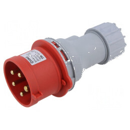 Conector alimentare AC mufă tată 32A IEC 60309 IP44 5 pini | Electronic-mag.ro | Componente Electronice