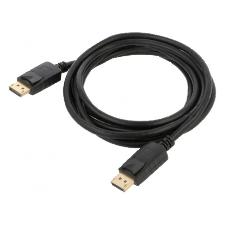 Cablu DisplayPort 1.2 3m cu mufe DisplayPort la ambele capete | Electronic-mag.ro | Componente Electronice