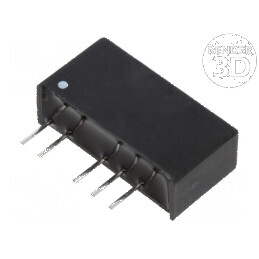 Convertor DC/DC 1W 4.5-5.5V la 12V 83mA DIP | Electronic-mag.ro | Componente Electronice