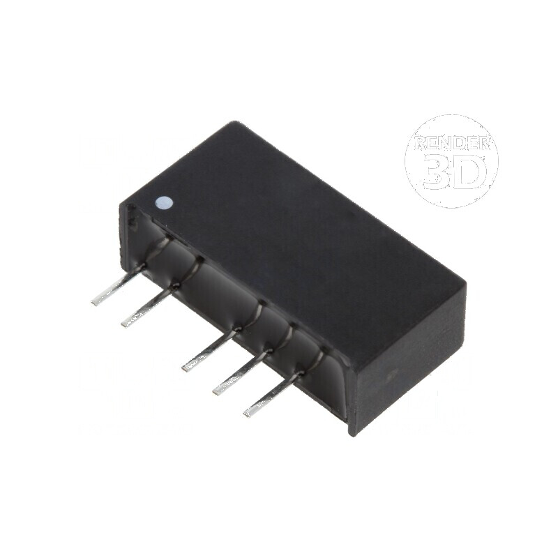 Convertor DC/DC 1W 4.5-5.5V la 12V 83mA DIP | Electronic-mag.ro | Componente Electronice