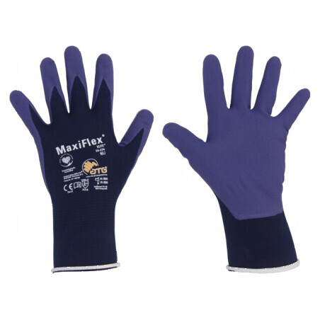 Mănuşi de protecţie bleumarin MaxiFlex® Elite™ Dimensiune 9 | Electronic-mag.ro | Componente Electronice