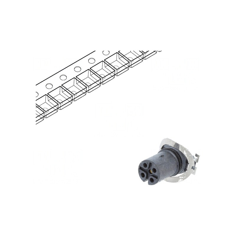Conector M12 soclu PIN 5 mamă A-DeviceNet CANopen SMT | Electronic-mag.ro | Componente Electronice Conector M12 soclu PIN 5 mamă A-DeviceNet CANopen SMT | Electronic-mag.ro | Componente Electronice