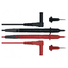 Cabluri de măsurare Inom 10A 1m x2 | Electronic-mag.ro | Componente Electronice