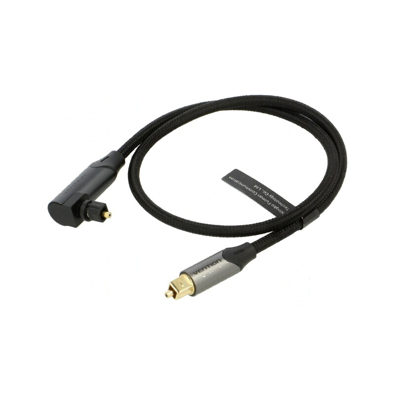 Cablu Toslink 0,5m aurit negru mufă pe ambele părţi | Electronic-mag.ro | Componente Electronice Cablu Toslink 0,5m aurit negru mufă pe ambele părţi | Electronic-mag.ro | Componente Electronice