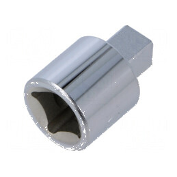 Cap pătrat tubular 1/2" 35mm oţel crom-vanadium | Electronic-mag.ro | Componente Electronice