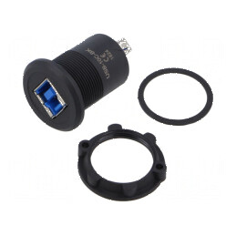 Adaptor USB A la USB B 3.0 cu filet M22 1÷10mm | Electronic-mag.ro | Componente Electronice