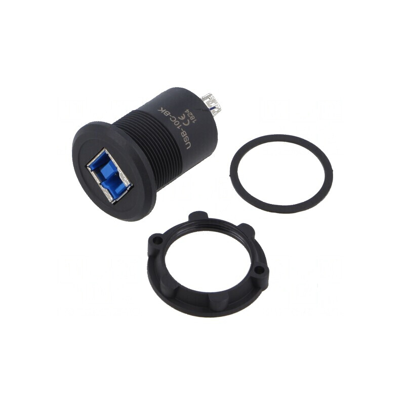Adaptor USB A la USB B 3.0 cu filet M22 1÷10mm | Electronic-mag.ro | Componente Electronice Adaptor USB A la USB B 3.0 cu filet M22 1÷10mm | Electronic-mag.ro | Componente Electronice