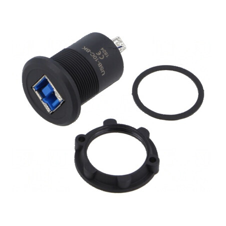 Adaptor USB A la USB B 3.0 cu filet M22 1÷10mm | Electronic-mag.ro | Componente Electronice