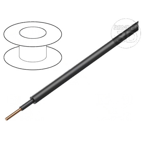 Cablu NYY 1x16mm2 rotund cu PVC negru 600V 1kV | Electronic-mag.ro | Componente Electronice