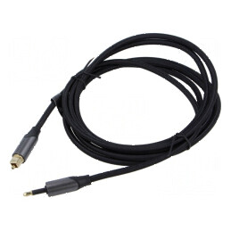 Cablu audio Toslink 3,5mm mini mufa, 2m, placare aurita | Electronic-mag.ro | Componente Electronice