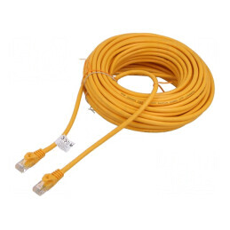 Cablul de rețea U/UTP 6 litat CCA PVC portocalie 20m 26AWG | Electronic-mag.ro | Componente Electronice