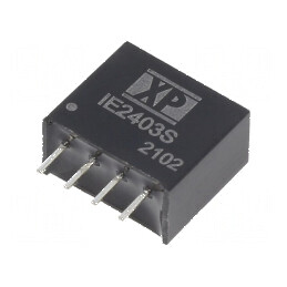 Convertor DC/DC 1W 24V la 3,3V 300mA SIP THT | Electronic-mag.ro | Componente Electronice