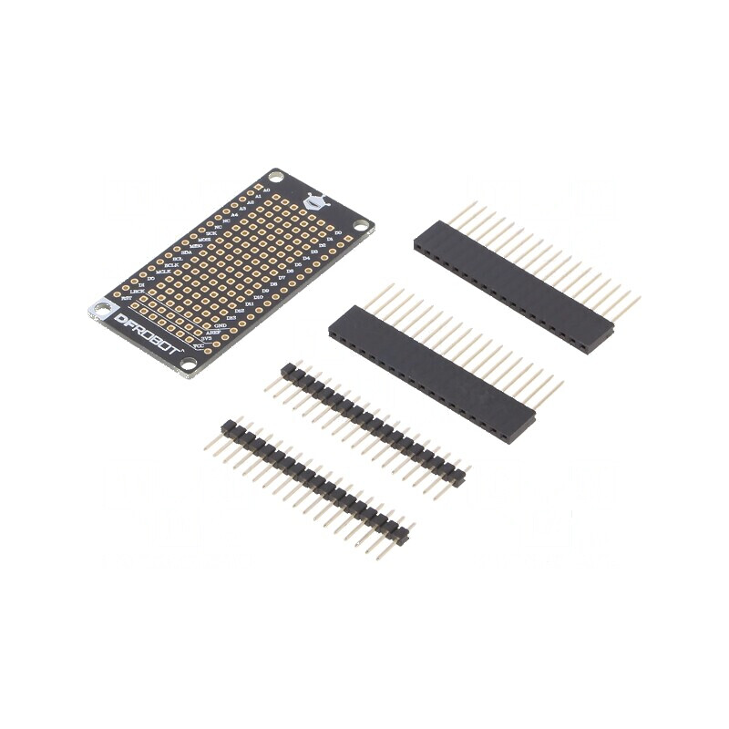 Shield placă prototip FireBeetle 2,54mm - compatibilă cu Arduino | Electronic-mag.ro | Componente Electronice