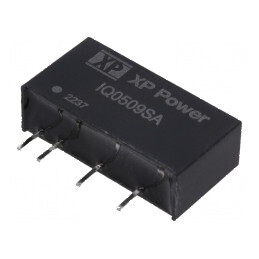 Convertor DC/DC 1W 5V la 9V 111mA SIP THT | Electronic-mag.ro | Componente Electronice