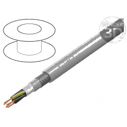 Cablu de control ÖLFLEX® FD CLASSIC 810 CY 5G1mm2 gri | Electronic-mag.ro | Componente Electronice