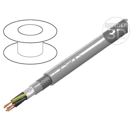 Cablu de control ÖLFLEX® FD CLASSIC 810 CY 5G1mm2 gri | Electronic-mag.ro | Componente Electronice