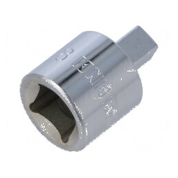 Cap pătrat tubular 1/2" manşon 35mm oţel crom-vanadium | Electronic-mag.ro | Componente Electronice