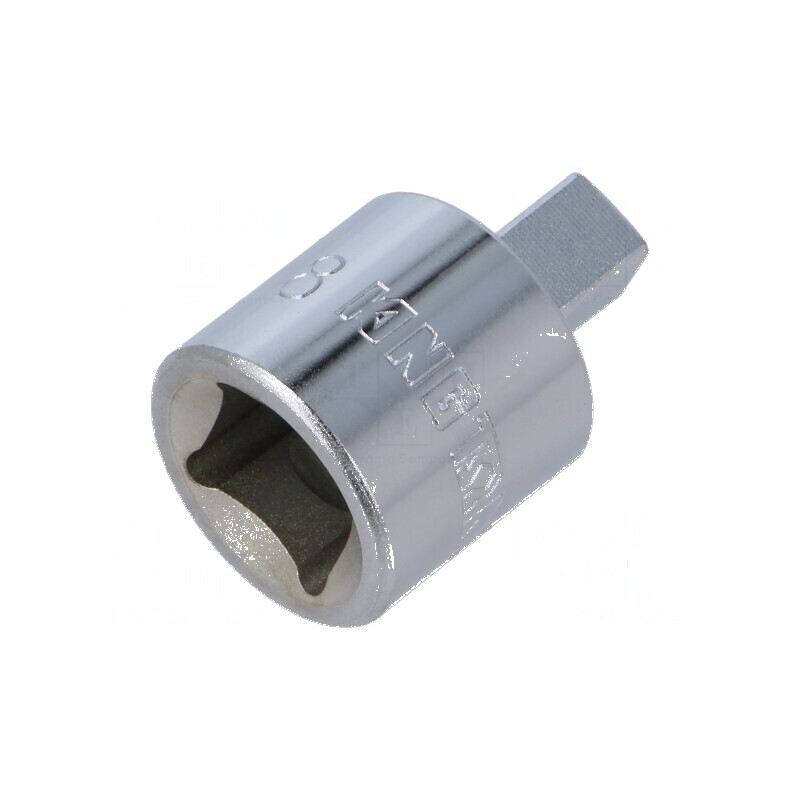 Cap pătrat tubular 1/2" manşon 35mm oţel crom-vanadium | Electronic-mag.ro | Componente Electronice
