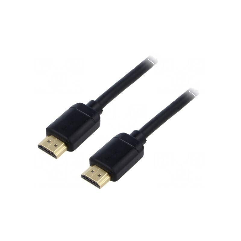 Cablu HDMI 2.0 1m negru PVC mufă din ambele părţi | Electronic-mag.ro | Componente Electronice Cablu HDMI 2.0 1m negru PVC mufă din ambele părţi | Electronic-mag.ro | Componente Electronice