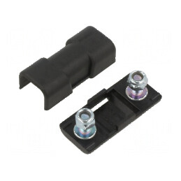 Clemă 200A cu ochiuri M5 UL94V-0 32V | Electronic-mag.ro | Componente Electronice