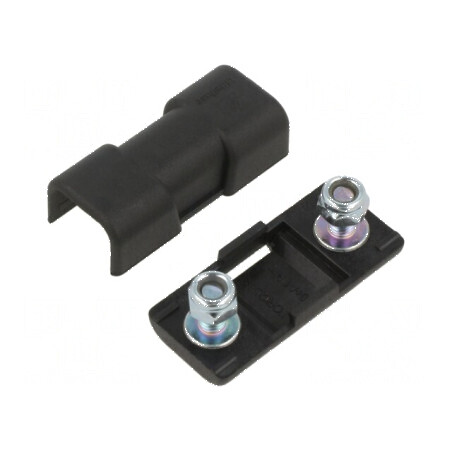 Clemă 200A cu ochiuri M5 UL94V-0 32V | Electronic-mag.ro | Componente Electronice