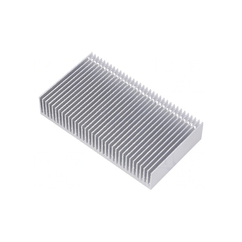 Radiator extrudat cu aripioare naturale 50mm x 90mm x 17mm | Electronic-mag.ro | Componente Electronice