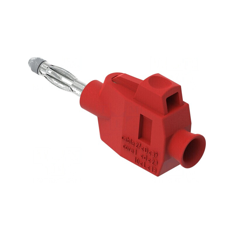 Conector banană 4mm roşie neizolat 36A 30VAC 60VDC | Electronic-mag.ro | Componente Electronice Conector banană 4mm roşie neizolat 36A 30VAC 60VDC | Electronic-mag.ro | Componente Electronice