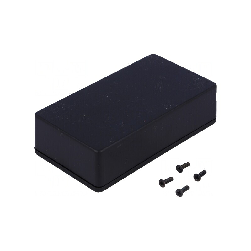 Carcasă universală ABS neagră 63mm x 113mm x 31mm 1591XX | Electronic-mag.ro | Componente Electronice Carcasă universală ABS neagră 63mm x 113mm x 31mm 1591XX | Electronic-mag.ro | Componente Electronice