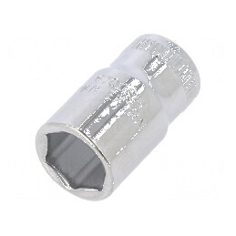 Cap tubular HEX 13mm 1/4 24,7mm oţel aliat 6-puncte | Electronic-mag.ro | Componente Electronice
