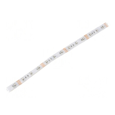 Bandă LED RGB 3535 12V 60 LED/m 10mm PCB alb IP65 12W/m | Electronic-mag.ro | Componente Electronice