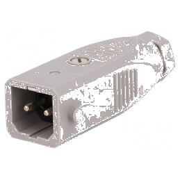Conector dreptunghiular ST mufă tată PIN 2 cositorit IP54 | Electronic-mag.ro | Componente Electronice
