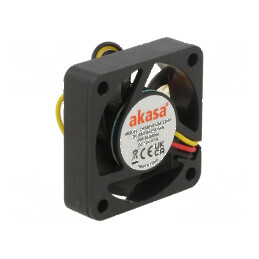 Ventilator axial DC 12V 40x40x10mm 28,5dBA EBR 2,41mmH2O | Electronic-mag.ro | Componente Electronice