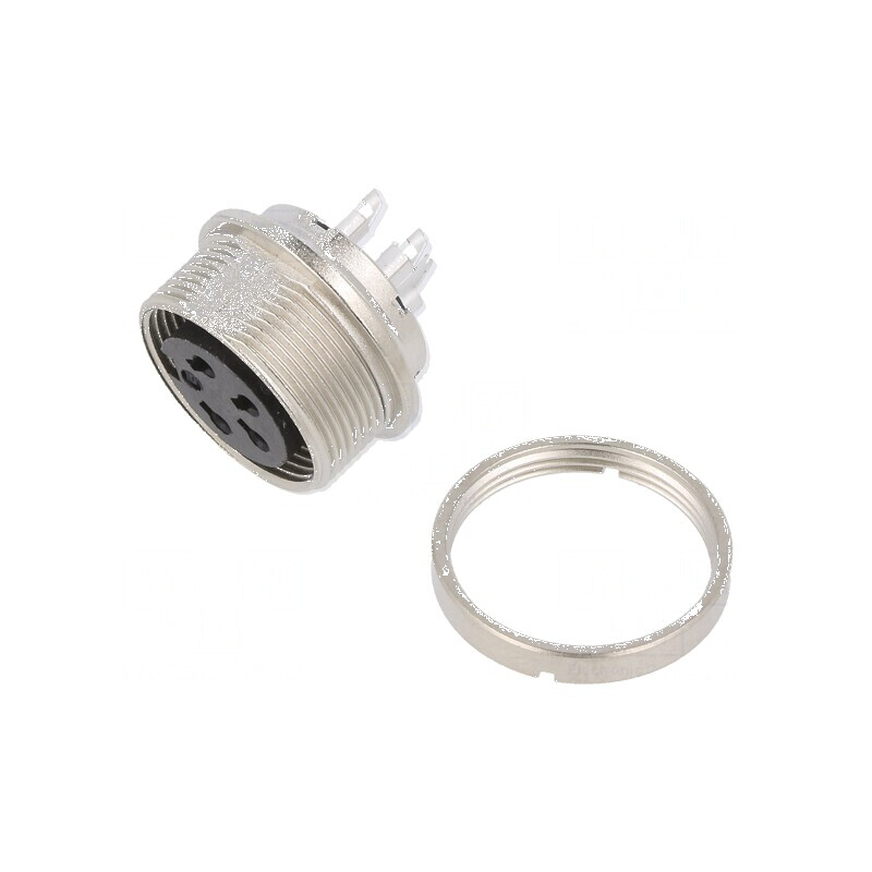Conector M16 soclu mamă lipire PIN 4 6A 150V IP40 | Electronic-mag.ro | Componente Electronice Conector M16 soclu mamă lipire PIN 4 6A 150V IP40 | Electronic-mag.ro | Componente Electronice