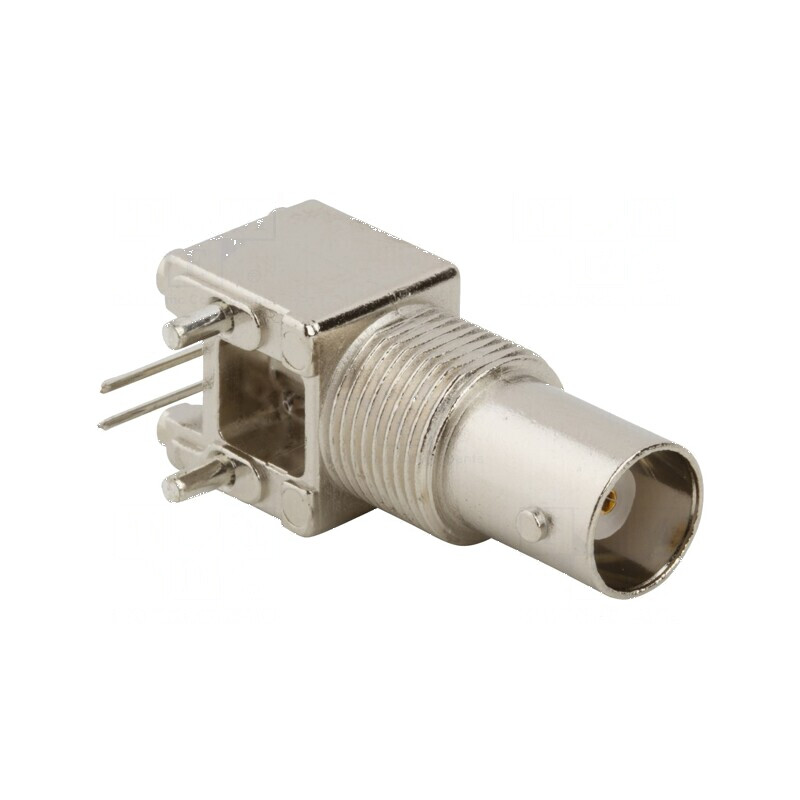 Conector BNC soclu mamă 90° 50Ω THT polipropilenă | Electronic-mag.ro | Componente Electronice Conector BNC soclu mamă 90° 50Ω THT polipropilenă | Electronic-mag.ro | Componente Electronice