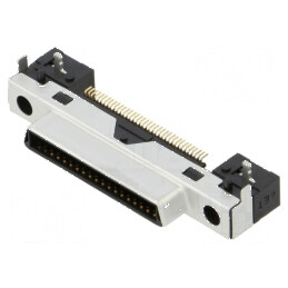 Conector D-Sub DH THT PIN 37 soclu tată 1mm | Electronic-mag.ro | Componente Electronice