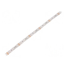 Banda LED RGB 5050 12V 60 LED/m 10mm PCB alb IP65 14,4W/m | Electronic-mag.ro | Componente Electronice
